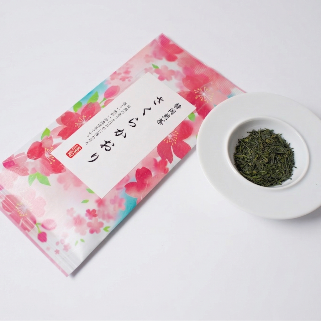Japanese SHIZU-7132 Sakura Cherry Green Tea 40g