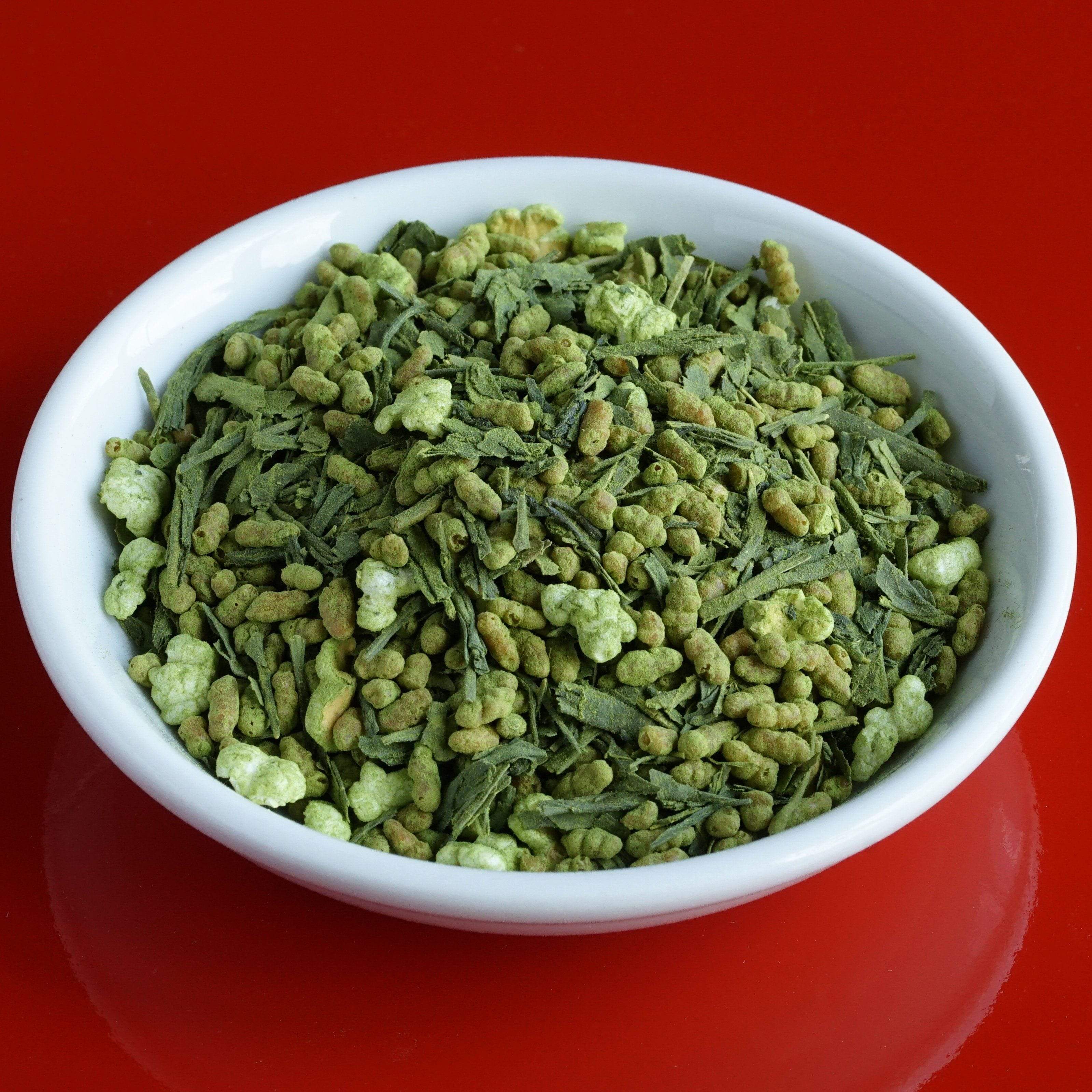 Organic Japanese Genmai & Matcha Green Tea with Brown Rice - Ocha & Co.