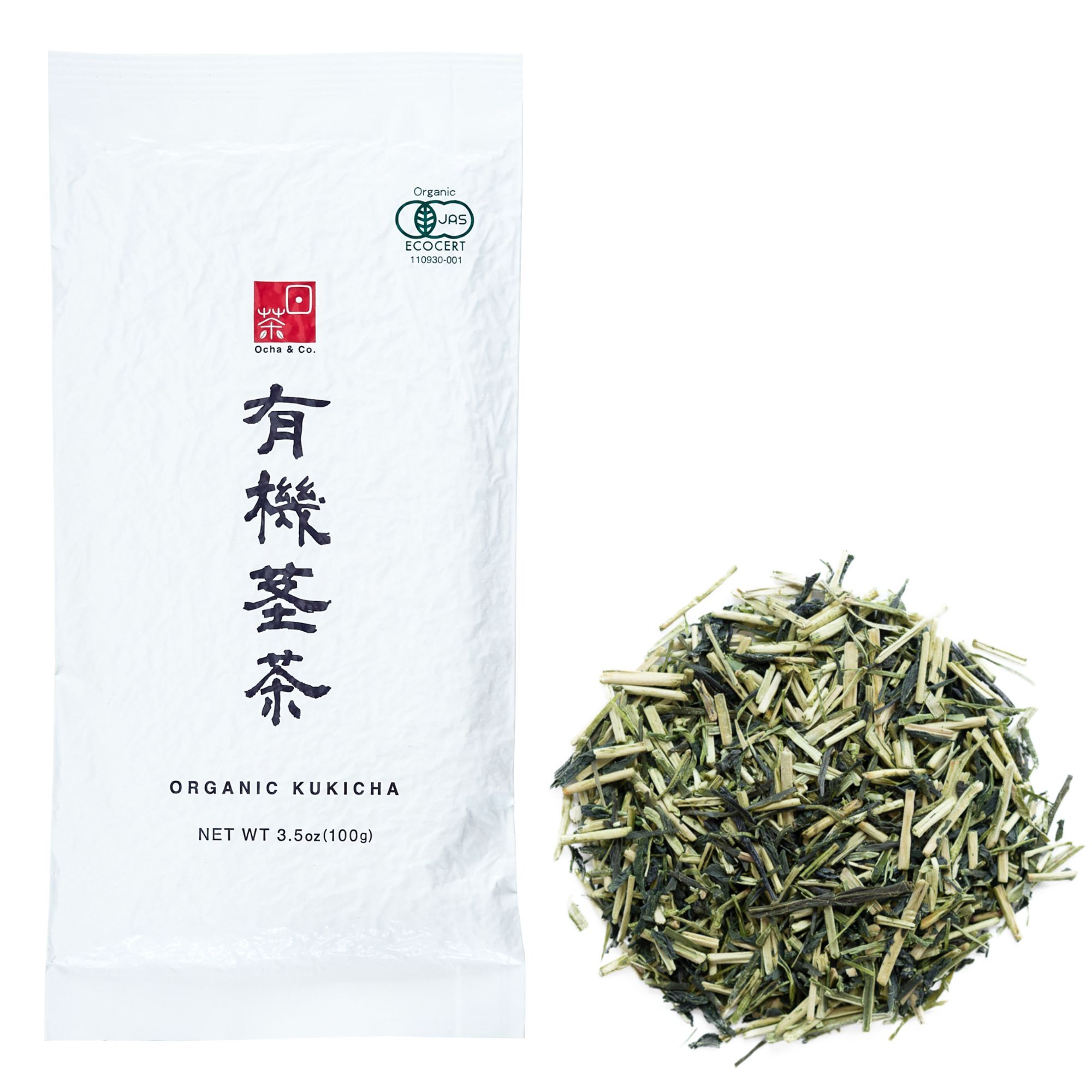 Organic Japanese Kukicha Green Tea - Ocha & Co.