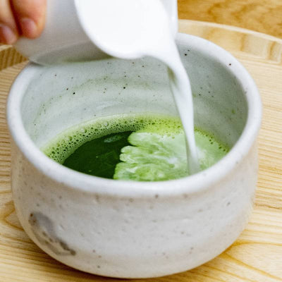 Matcha green tea latte recipe