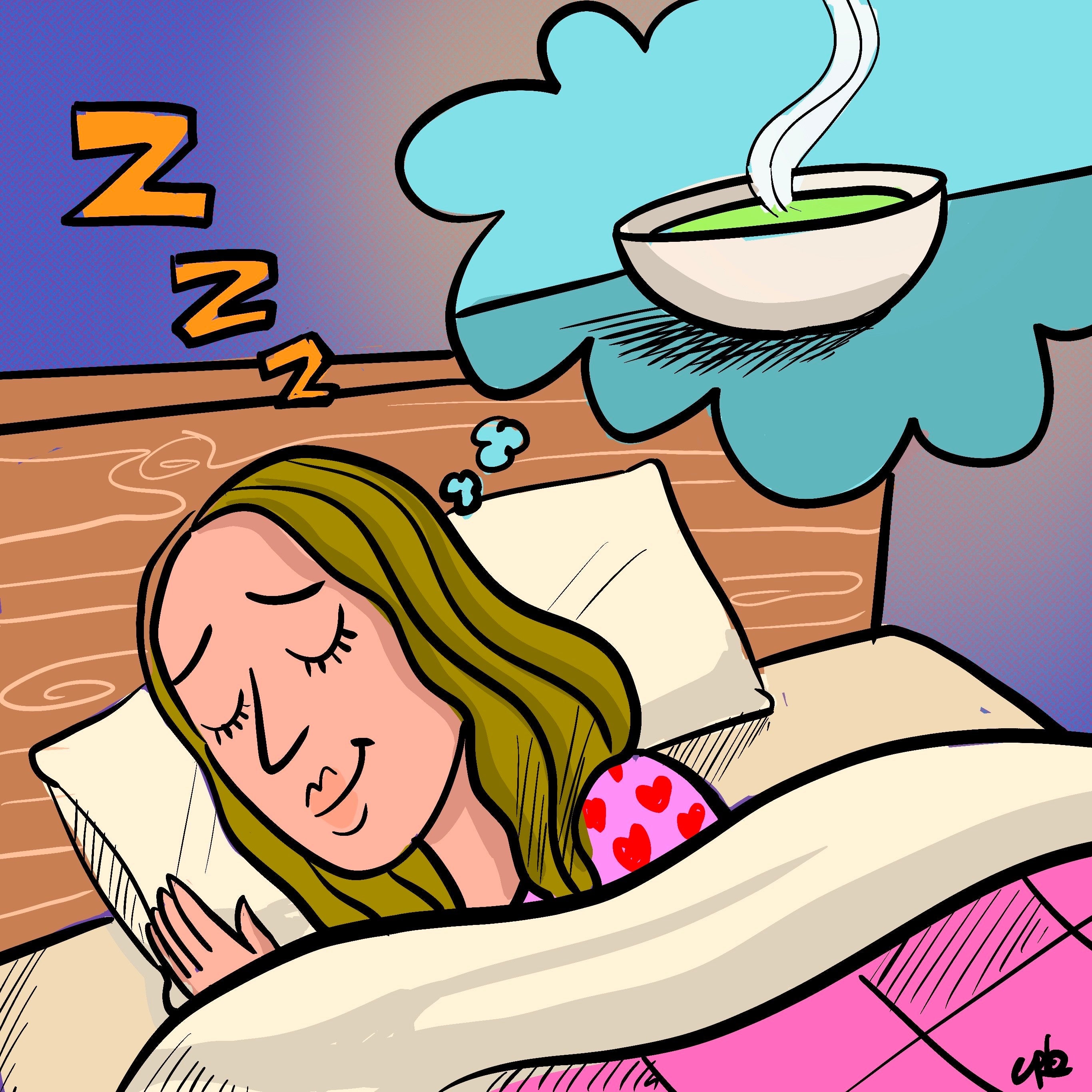 Matcha before bed