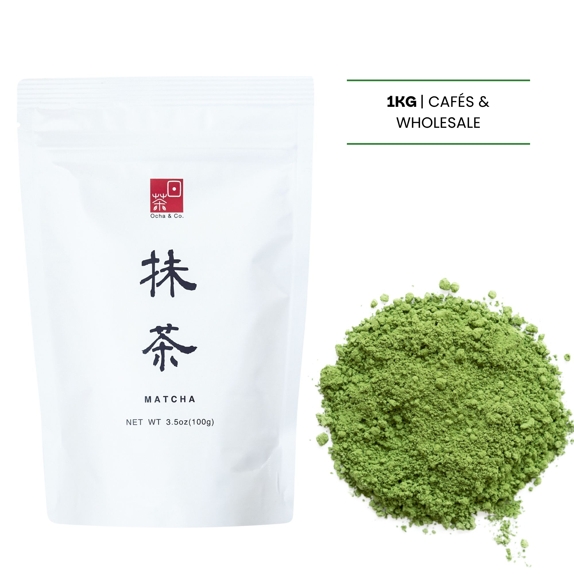 Matcha Wholesale 1KG - Japanese Green Tea Powder