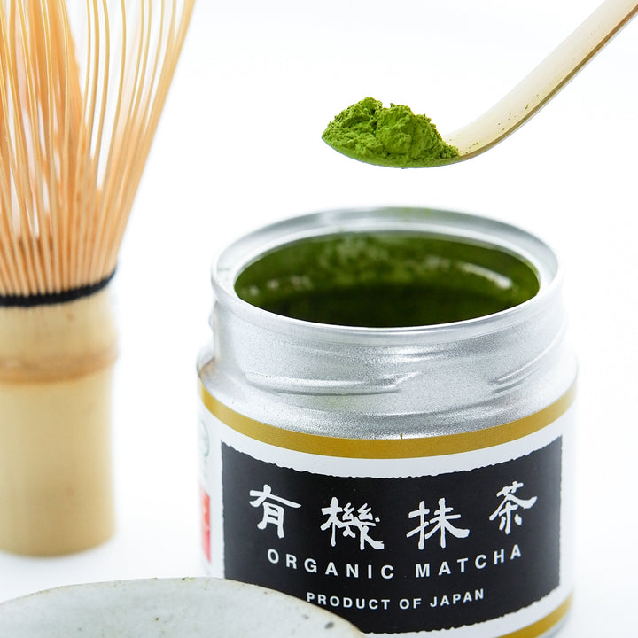 Japanese Nara Takayama Bamboo Matcha Scoop Ribbed Grain - Ocha & Co.