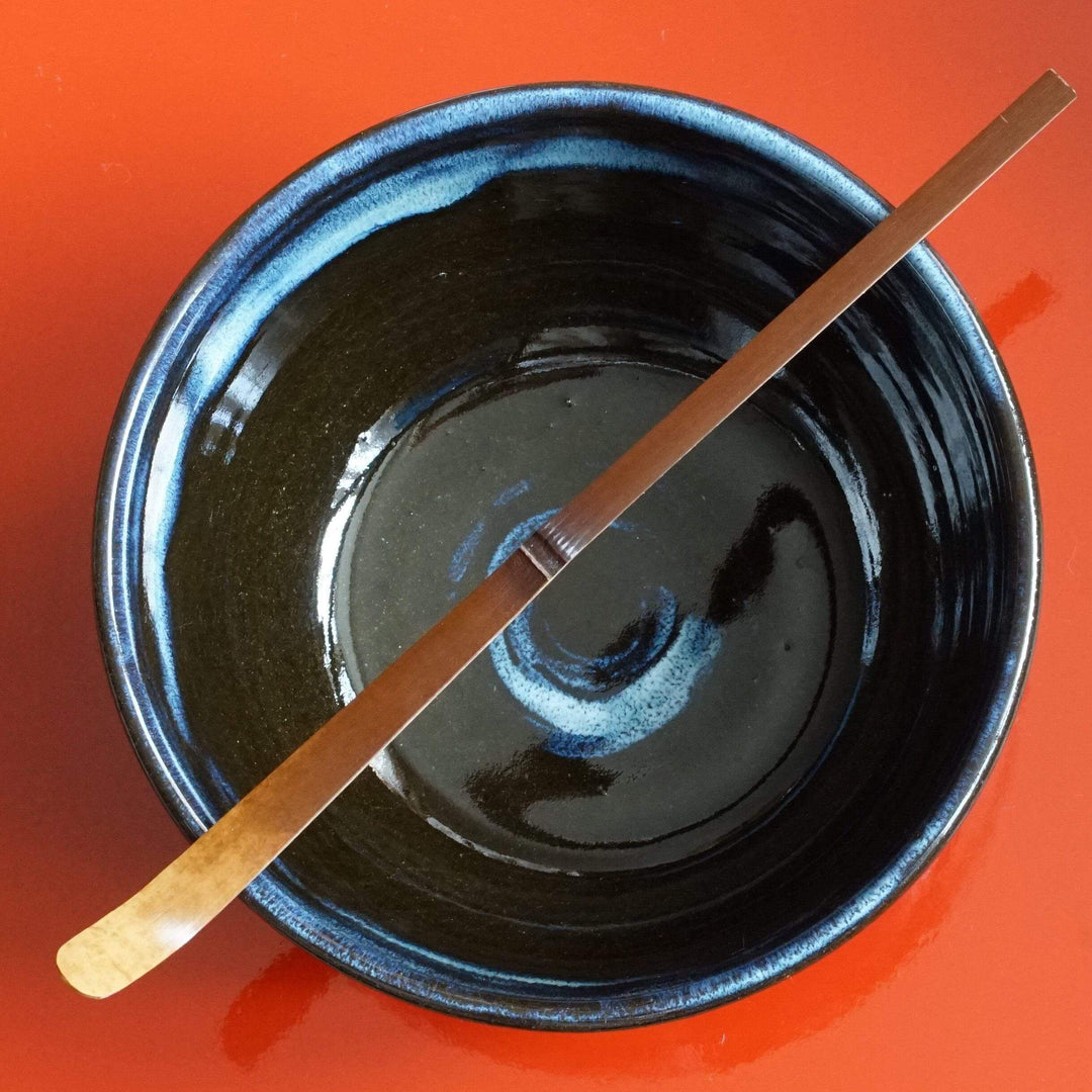 Japanese Nara Takayama Susudake 200 - Year - Old Bamboo Matcha Scoop - Ocha & Co.