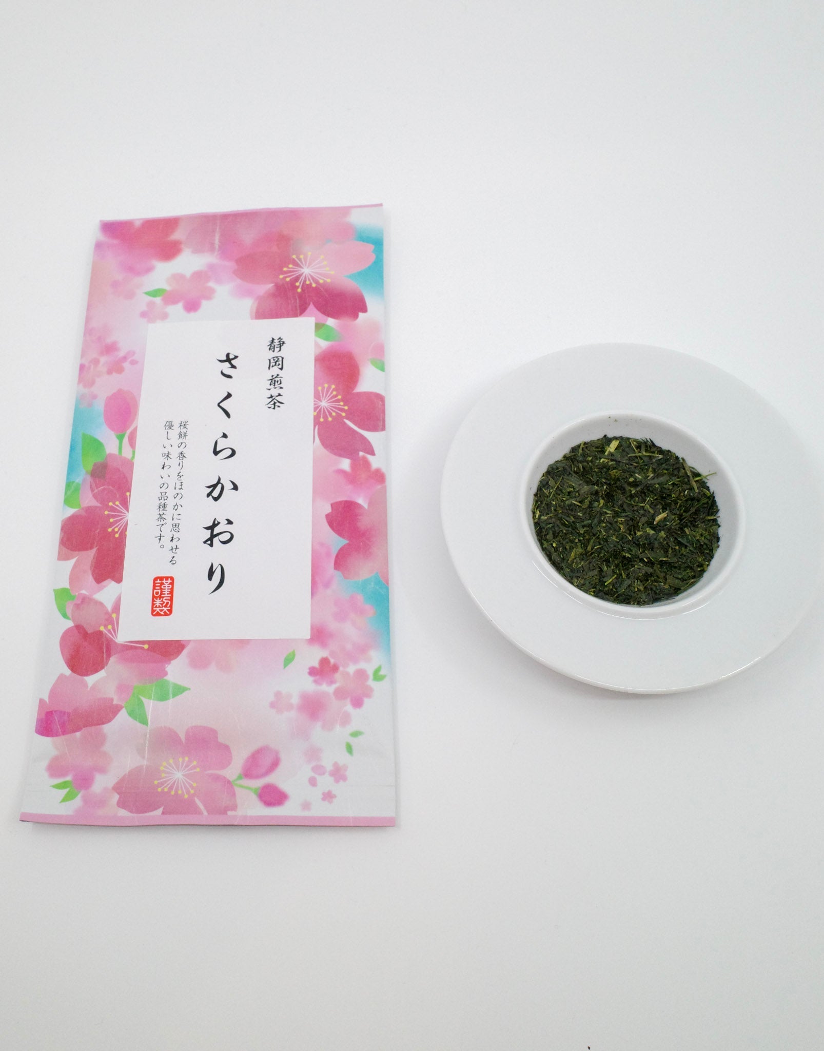 Japanese SHIZU - 7132 Sakura Cherry Green Tea 40g - Ocha & Co.