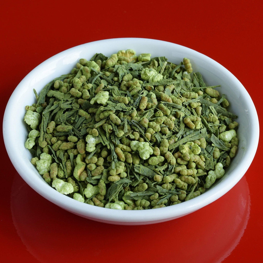 Organic Japanese Genmai & Matcha Green Tea with Brown Rice - Ocha & Co.