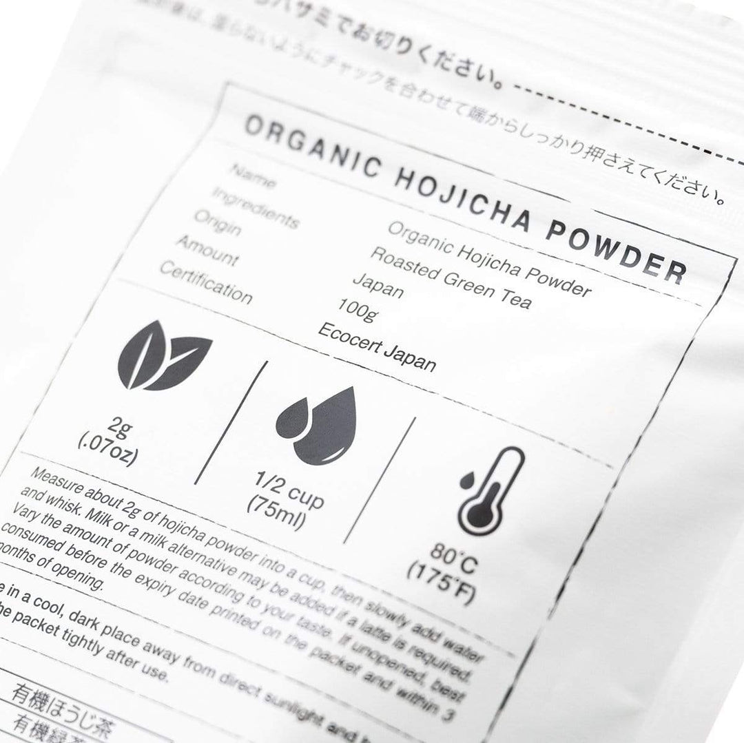 Organic Japanese Hojicha Powder - Ocha & Co.