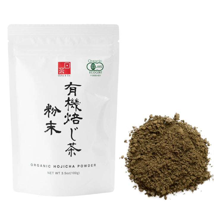 Organic Japanese Hojicha Powder - Ocha & Co.