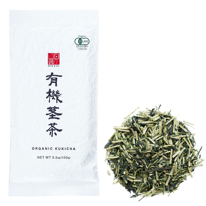 Organic Japanese Kukicha Green Tea - Ocha & Co.