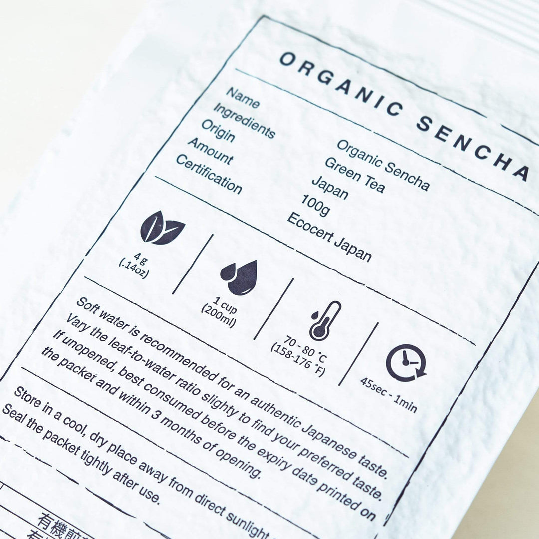 Organic Japanese Sencha Green Tea